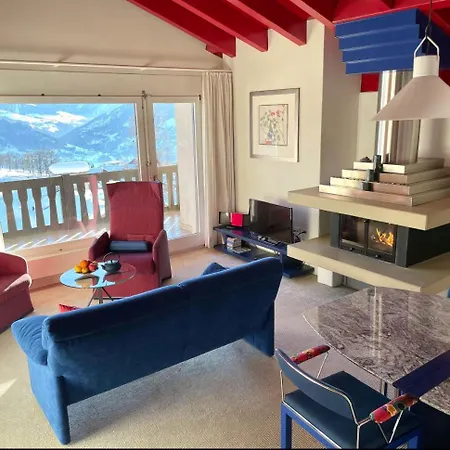 Dach-panorama-wohnung - 5min Zum Lift Zu Fuss *