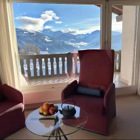 Dach-panorama-wohnung - 5min Zum Lift Zu Fuss アパート
